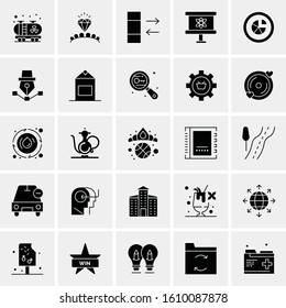 25 Universal Icons Vector illustration