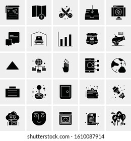 25 Universal Icons Vector illustration