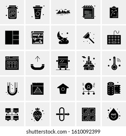 25 Universal Icons Vector illustration