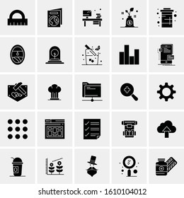 25 Universal Icons Vector illustration