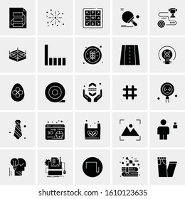 25 Universal Icons Vector illustration