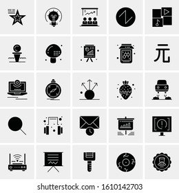 25 Universal Icons Vector illustration