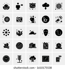 25 Universal Icons Vector illustration