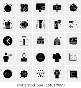 25 Universal Icons Vector illustration