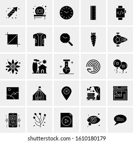 25 Universal Icons Vector illustration