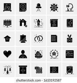 25 Universal Icons Vector illustration
