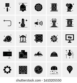 25 Universal Icons Vector illustration