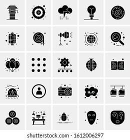 25 Universal Icons Vector illustration