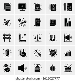 25 Universal Icons Vector illustration