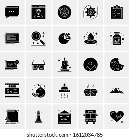 25 Universal Icons Vector illustration