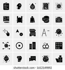 25 Universal Icons Vector illustration