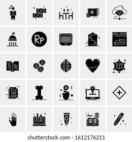 25 Universal Icons Vector illustration