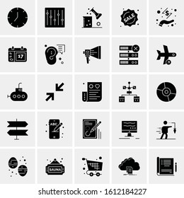 25 Universal Icons Vector illustration