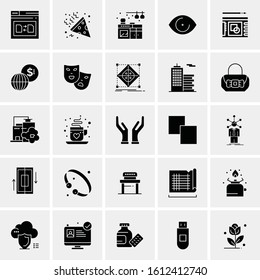 25 Universal Icons Vector illustration
