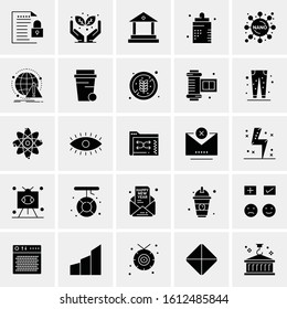 25 Universal Icons Vector illustration