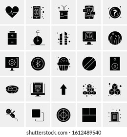 25 Universal Icons Vector illustration