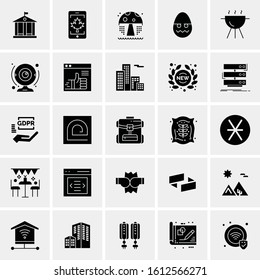 25 Universal Icons Vector illustration