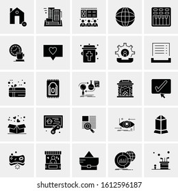 25 Universal Icons Vector illustration