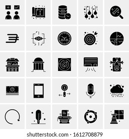 25 Universal Icons Vector illustration