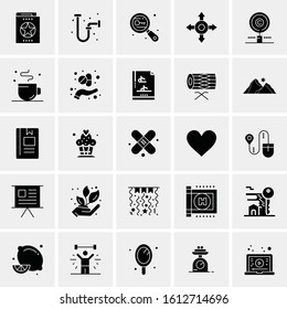 25 Universal Icons Vector illustration