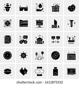 25 Universal Icons Vector illustration