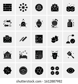 25 Universal Icons Vector illustration