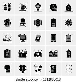 25 Universal Icons Vector illustration