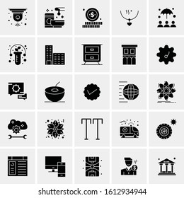 25 Universal Icons Vector illustration