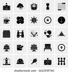 25 Universal Icons Vector illustration