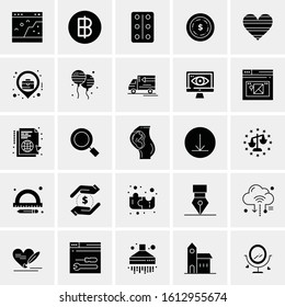 25 Universal Icons Vector illustration
