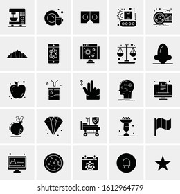25 Universal Icons Vector illustration