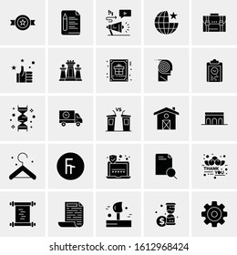 25 Universal Icons Vector illustration