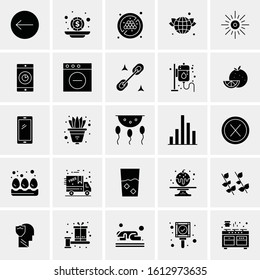 25 Universal Icons Vector illustration