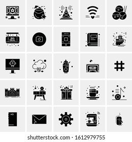 25 Universal Icons Vector illustration