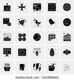 25 Universal Icons Vector illustration