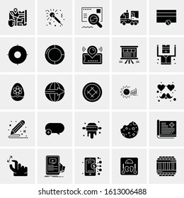 25 Universal Icons Vector illustration