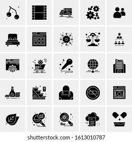 25 Universal Icons Vector illustration