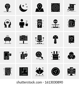 25 Universal Icons Vector illustration