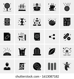25 Universal Icons Vector illustration