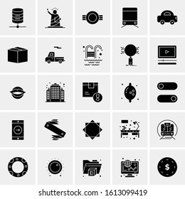 25 Universal Icons Vector illustration