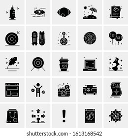 25 Universal Icons Vector illustration