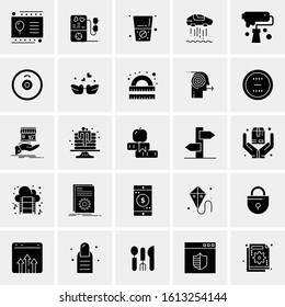 25 Universal Icons Vector illustration