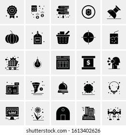 25 Universal Icons Vector illustration