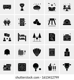 25 Universal Icons Vector illustration