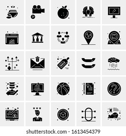 25 Universal Icons Vector illustration