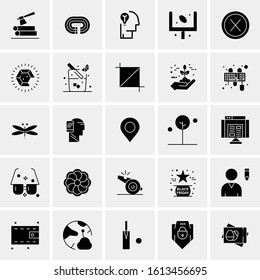 25 Universal Icons Vector illustration