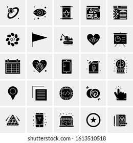 25 Universal Icons Vector illustration