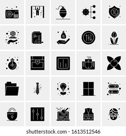 25 Universal Icons Vector illustration