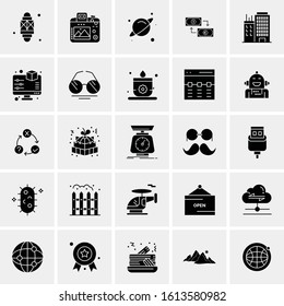 25 Universal Icons Vector illustration