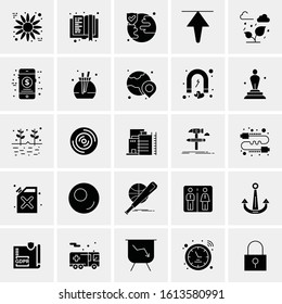 25 Universal Icons Vector illustration